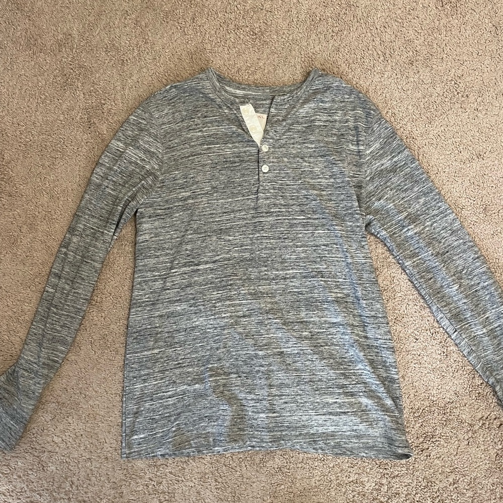 Merona Heather Gray Knit Top